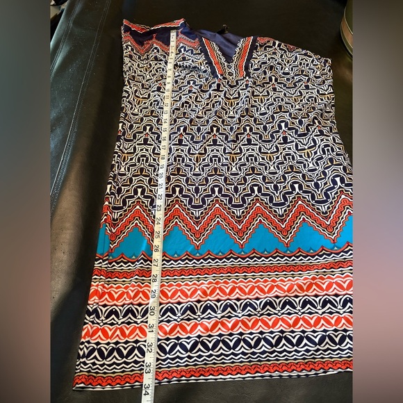 Laundry By Shelli Segal Geometric Print Dress - size M - Picture 11 of 12